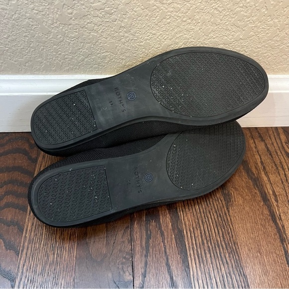 Rothy’s Women Shoes Black Loafers Slip On Ballet Flats Size 11 Solid Knit Round, - Picture 12 of 16